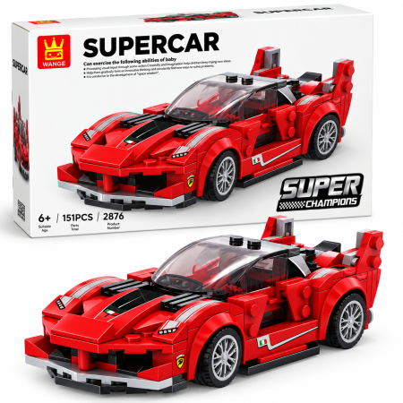 ليجو سيارة سباق رياضية Supercar